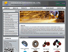 Tablet Screenshot of cnabrasives.com